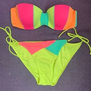 Victoria’s Secret neon bikini